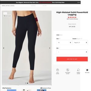 High waisted powerhold leggings